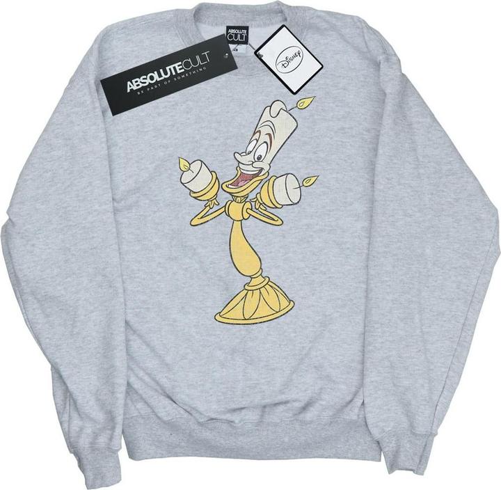 Disney Beauty And The Beast Lumiere Distressed Sweatshirt Mädchen