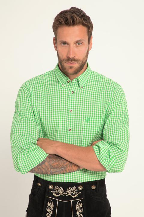 Produktbild JP1880 Karohemd, Tracht, Langarm, Buttondown-Kragen, Modern Fit (3XL)