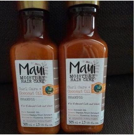Image du produit Maui shampooing pour cheveux épais et bouclés à l'huile de coco 385 ml (75 ml)