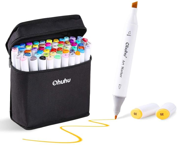 Ohuhu 80 colori (Multicolore, 80 x)