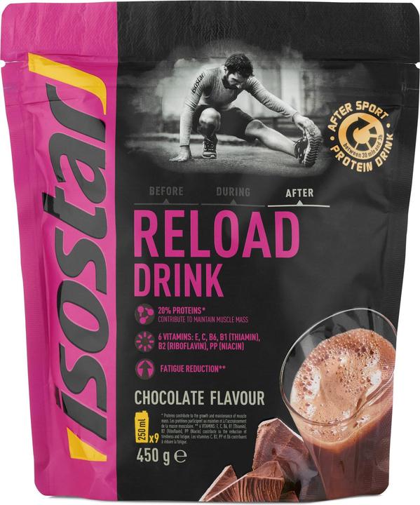 Produktbild Isostar Reload Drink (Schokolade, 1 Stk., 450 g)