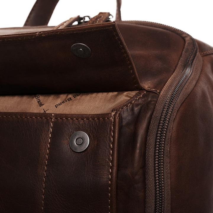 Image du produit Chesterfield Rich Leren Laptop Rugtas - 15,4 inch - Bruin (19 l)