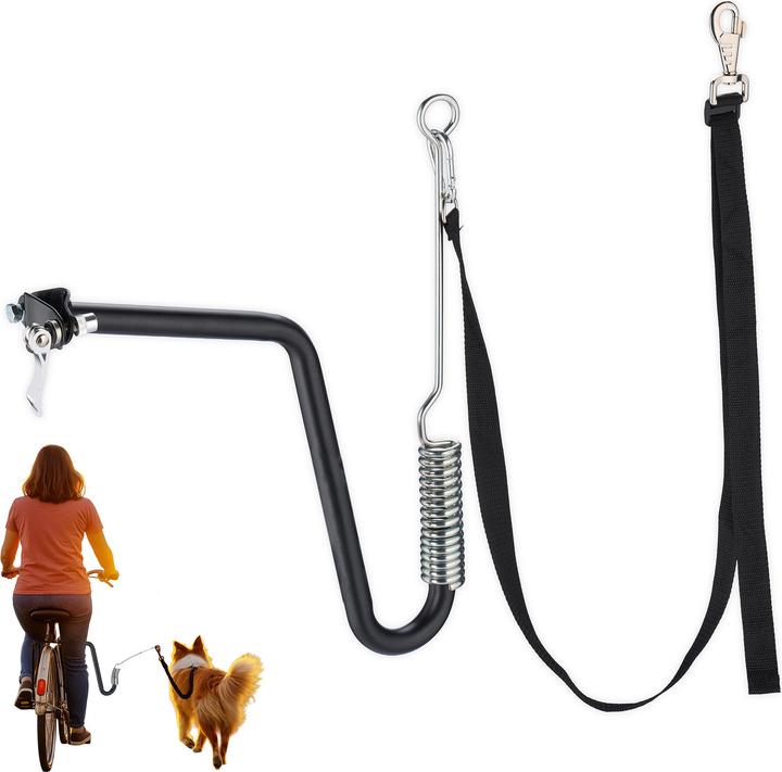 Actual product image Relaxdays Dog bike leash (Dog, Pushbike)
