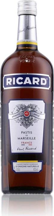 Produktbild Ricard Pastis de Marseille (18 Jahre, 45 %, Frankreich, 1 x 70 cl, Bitter)