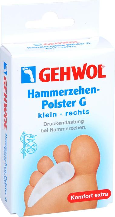 Gehwol Hammerzehen-Polster G klein rechts (Fussbad)