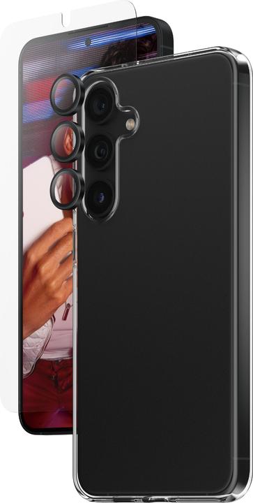 Actual product image Safe Edge to Edge Glass + Case (1 Piece, Samsung Galaxy S24+)
