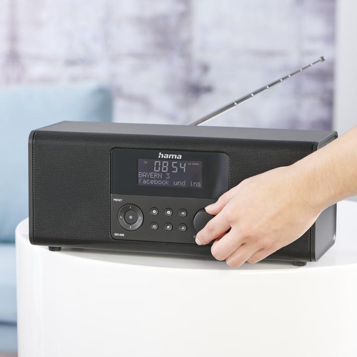 Actual product image Hama DR1400 (DAB+, FM)