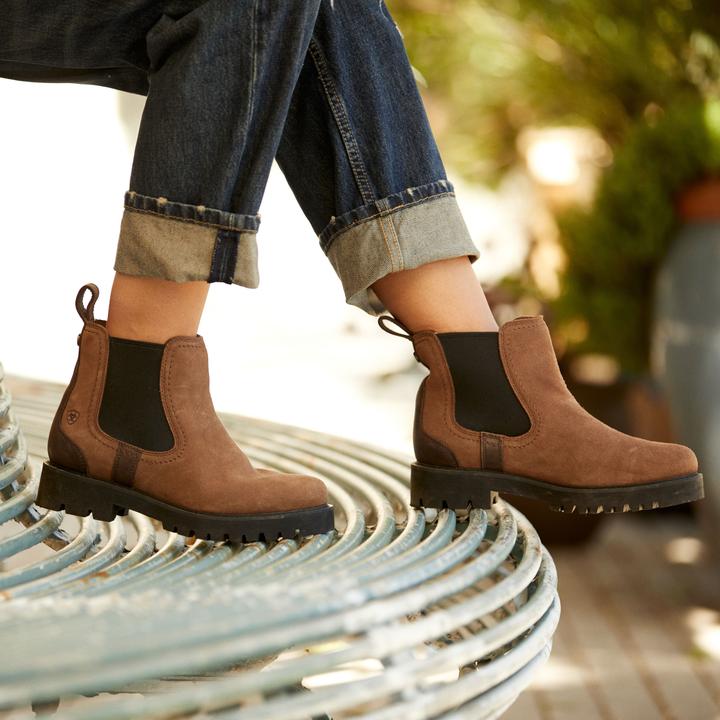 Actual product image Ariat Wexford Lug H2O Drk Earth (39)