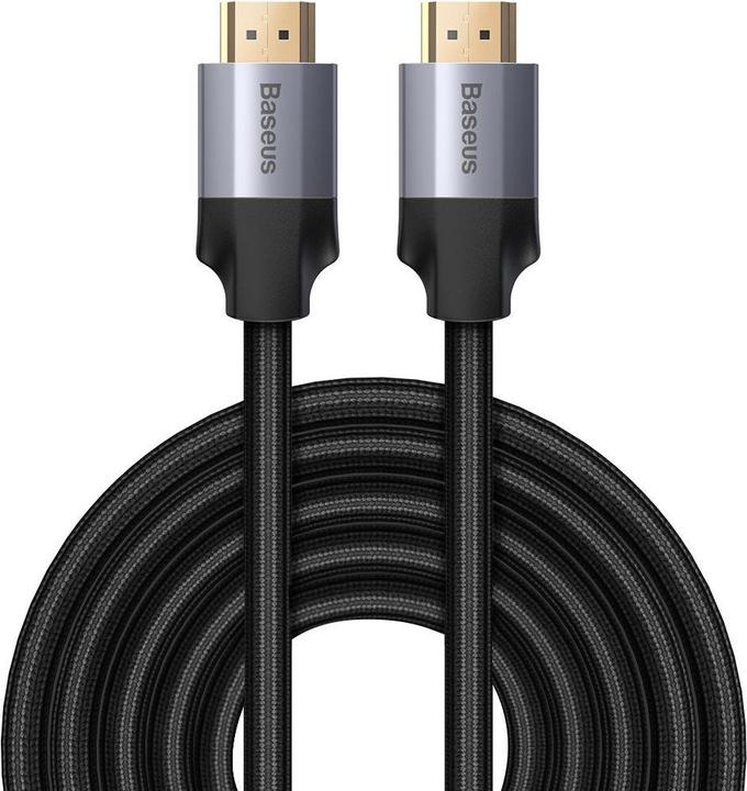 Produktbild Baseus Enjoyment Series 4KHD Male To 4KHD Male Adapter Cable 5m Dark gray (5 m, HDMI)