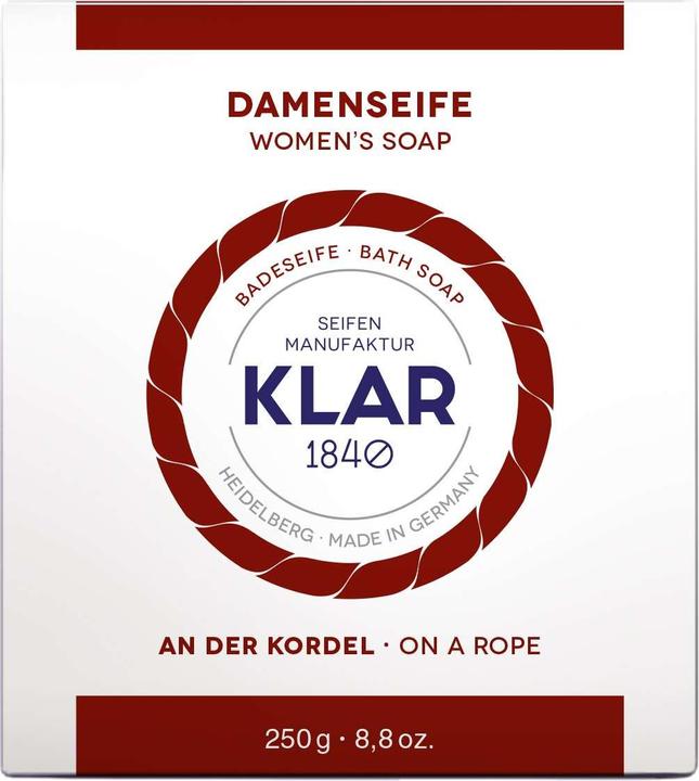 Actual product image Klar Bath soap ladies on the cord