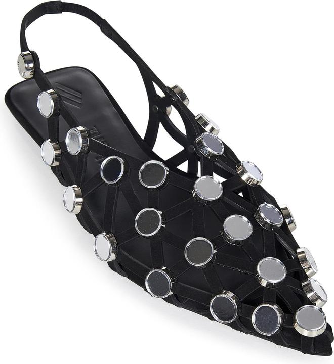 Actual product image The Attico Scarpe Basse Nero (39)