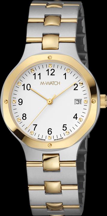 Immagine prodotto M Watch Mondaine Metal Classic (Orologio da polso analogico, Fatto in Svizzera, 36 mm)