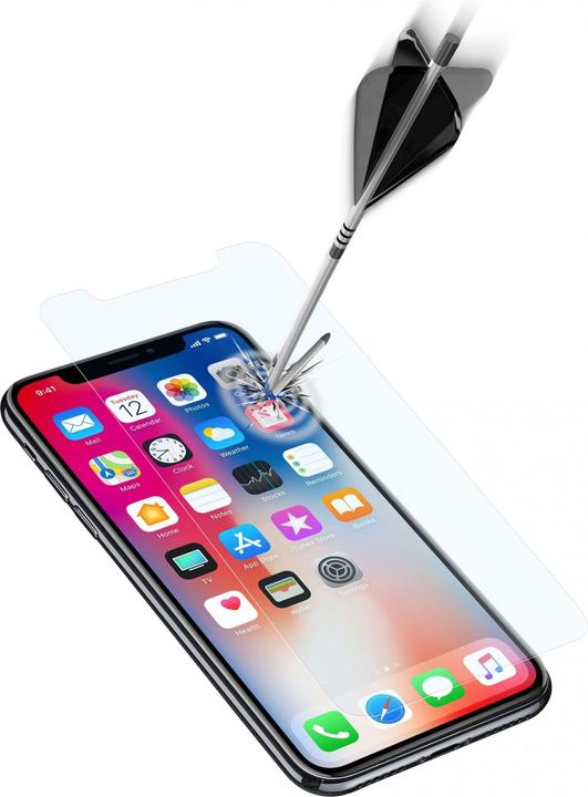 Image du produit Cellularline deuxième verre (1 pièce(s), Apple iPhone X)