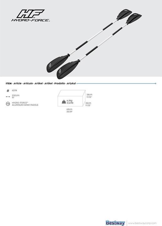 Actual product image Bestway Hydro Force (100 cm, 3-piece)