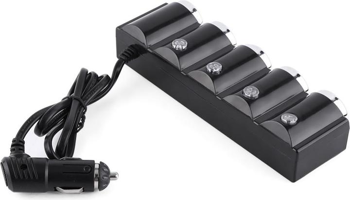 Immagine prodotto PNI Sdoppiatore accendisigari per auto Lighter 04 12V/24V 4 uscite, 2xUSB, display LED
