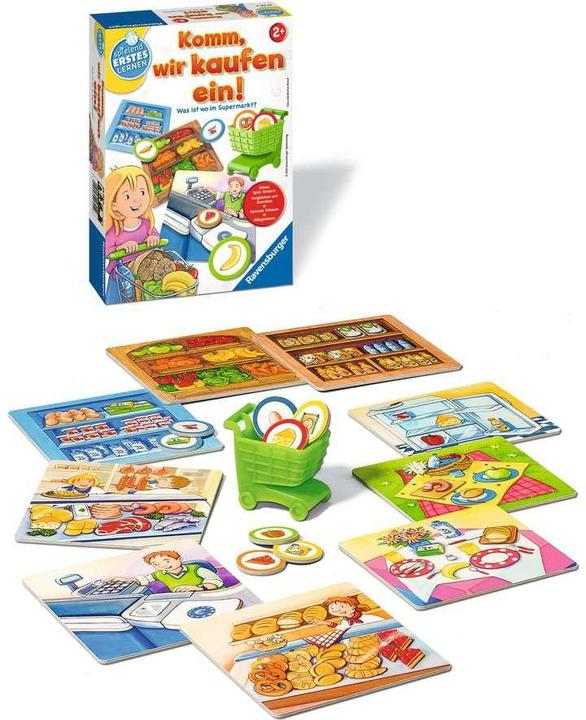 Produktbild Ravensburger Komm, wir kaufen ein! (Deutsch)