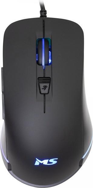 Image du produit MS Industrial Souris de jeu filaire Nemesis C305 3200 DPI 6P RGB LED noir (Filaire)