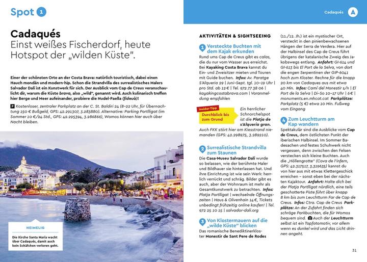 Produktbild Camper Guide Spanien: Mittelmeerküste, Katalonien & Andalusien (Deutsch, Jan Marot)