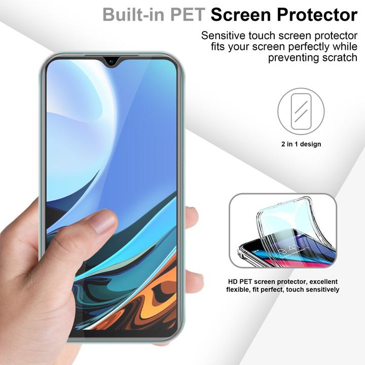 Produktbild Cadorabo TPU 360 Grad Case Hülle (Xiaomi Redmi 9T)