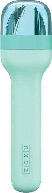 Produktbild ZOKU Besteck-Set To Go, 3-teilig Teal (3 Stück, Besteck Set)