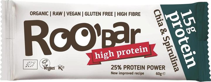 Immagine prodotto Roobar Barretta proteica Chia & Spirulina (10 pz., 600 g)