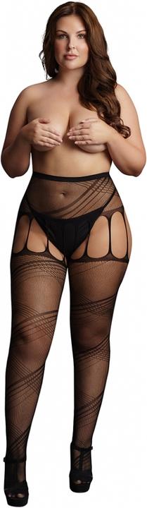 Image du produit Le Désir Crotchless Cut-Out Pantyhose - OSX (Plus Size)