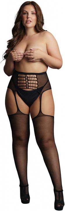 Le Désir High-waist garterbelt stockings - OSX (Plus Size)