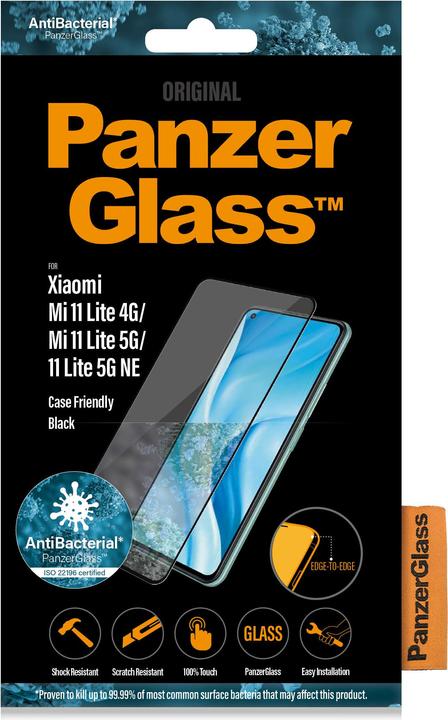 Produktbild PanzerGlass 8042 Mobiltelefon-Bildschirmschutzfolie Xiaomi (1 Stück, Xiaomi Mi 11 Lite 5G)