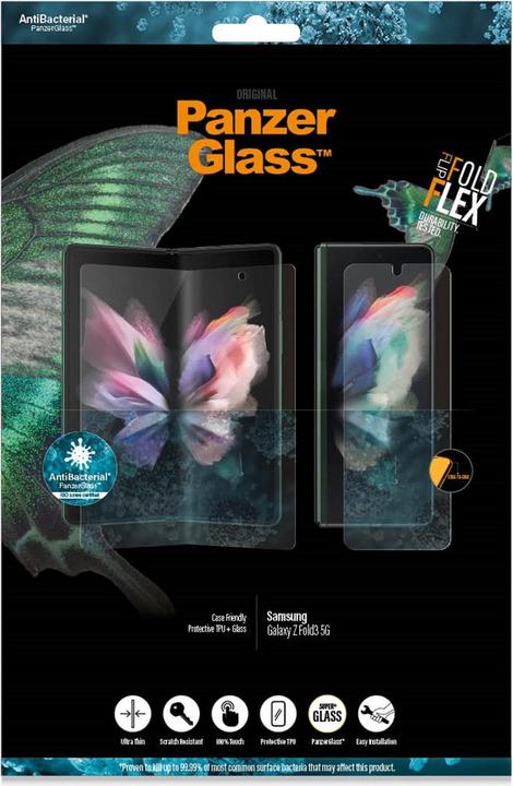 Produktbild PanzerGlass Case Friendly AB (1 Stück, Samsung Galaxy Z Fold3)