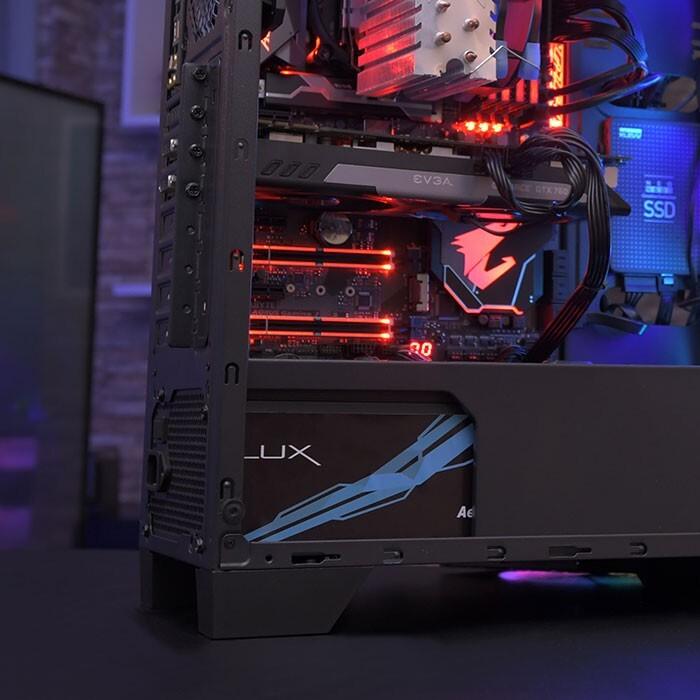 Image du produit AeroCool LUX 550W - forsyning de courant - ATX (550 W)