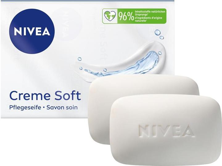 Actual product image NIVEA Creme Soft Quattro (Hard soap)