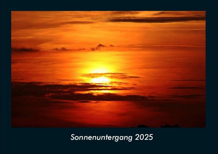 Actual product image Sonnenuntergang 2025 Fotokalender DIN A4 (A4)