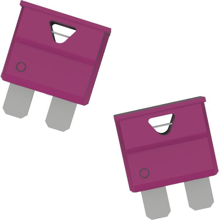 Produktbild Nordic Power Offgridtec 1,5m 6mm² Batteriekabel M8 mit Flachsicherungshalter, 10A Sicherung und Polklemmen