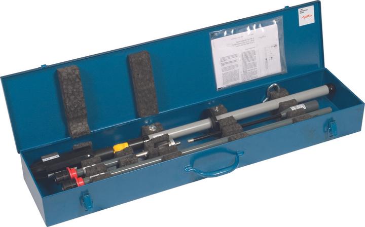 Produktbild Dehn 767 701 Stahlblechkoffer blau Hammerschlaglack