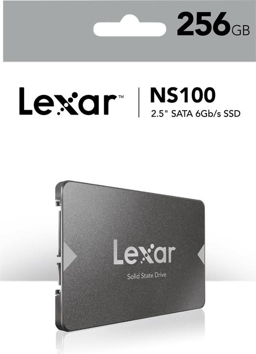 Actual product image Lexar NS100 (256 GB, 2.5")