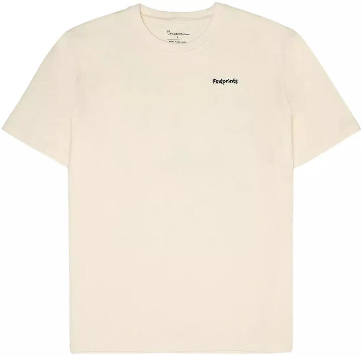 Actual product image KnowledgeCotton Apparel Regular S/S Heavy Single Footprint (XL)