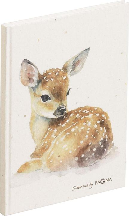 Pagna Notebook A5/64BL dotted deer Save me (A5, Dotted, Hardcover)