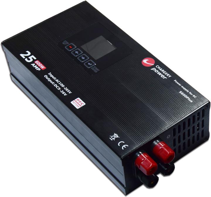 Actual product image Chargery Power Supply S600 Plus 25A