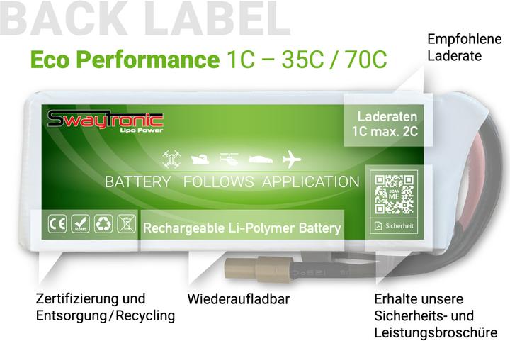 Produktbild Swaytronic Akku (22.20 V, 4500 mAh)