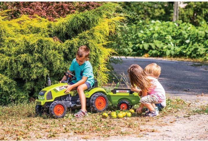 Productafbeelding Falk Toys Claas trekker + aanhangwagen M