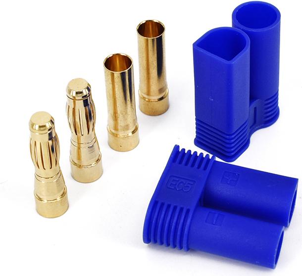 Actual product image Swaytronic LiPo connector system EC5 5 pair
