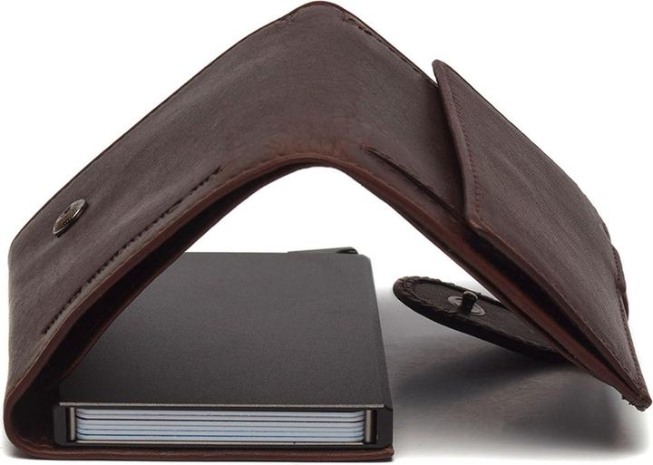 Image du produit The Chesterfield Brand Frankfurt Porte-cartes de crédit Protection RFID Cuir 7.5 cm