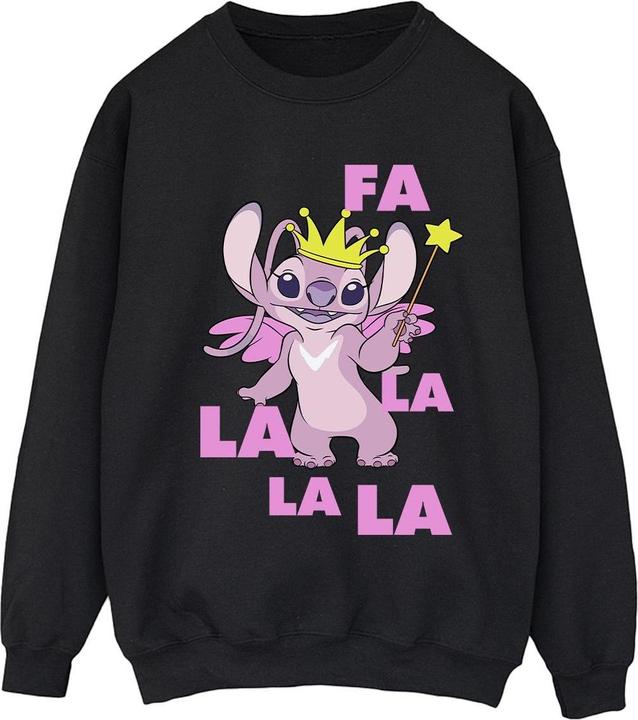 Disney Lilo & Stitch Angel Fa La La Sweatshirt (M)