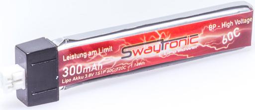 Swaytronic Sway-FPV 1SHV 3.8V 300mAh 60C/120C PH-R2 (3.80 V, 300 mAh)