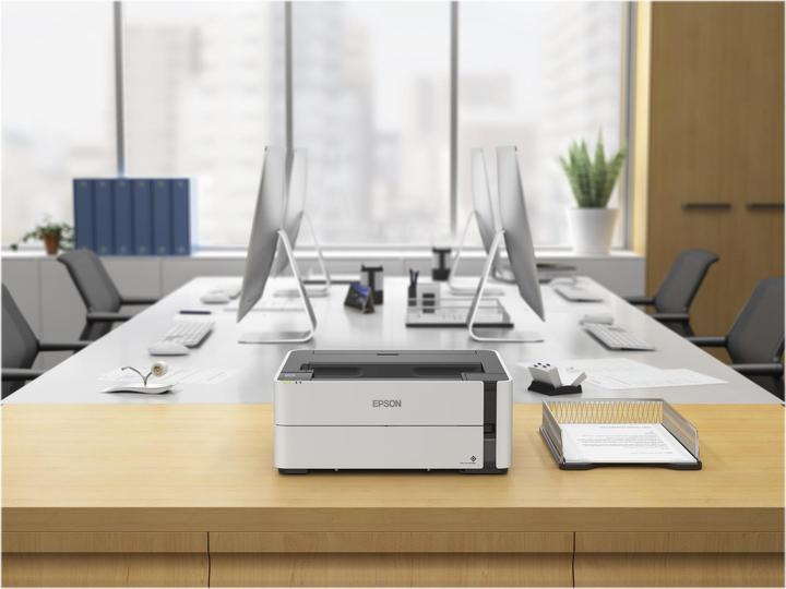 Actual product image Epson ET-M1180 EcoTank (Ink tank, Black and white)