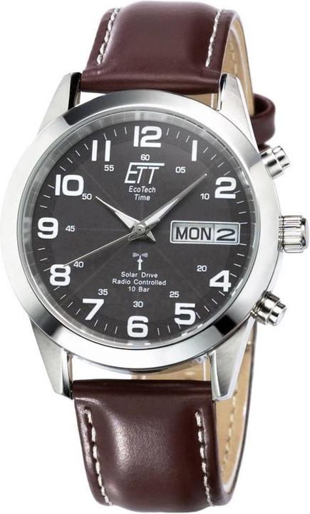 Produktbild Conrad Components Eco Tech Time Solar Drive Funk Gobi Herrenuhr (Chronograph, 40 mm)