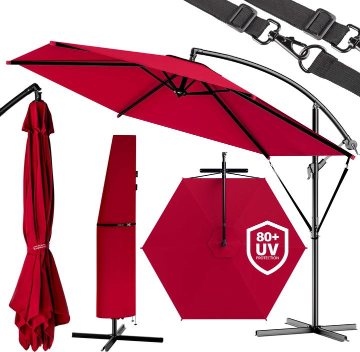 Actual product image Kingsleeve Cantilever umbrella 3,3m (3.30 m)