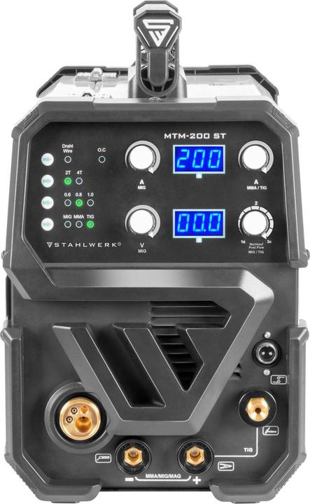 Immagine prodotto Stahlwerk Saldatrice combinata MTM-200 ST 3-in-1 con alimentazione filo sinergica da 200 A