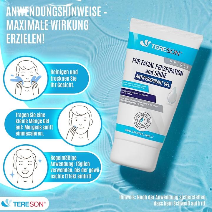 Image du produit Tereson Antitranspirant Gel, Bei Schwitzen im Gesicht, 50 ml (Crème, 50 ml)