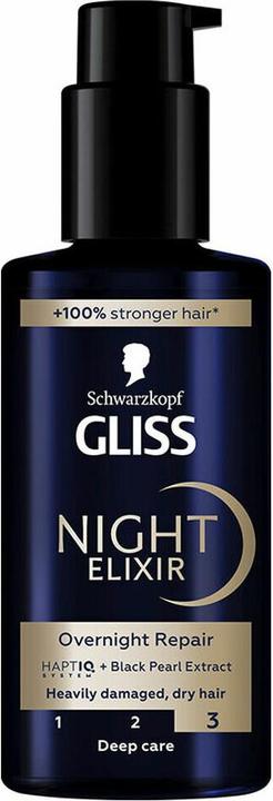 Immagine prodotto Schwarzkopf Gliss Night Elixir Anti-Split Ends Wonder 100 Ml Siero per capelli (100 ml)